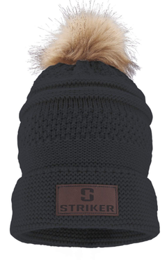 [Color:::Black] Striker Ice Bemidji Fur Pom Hat