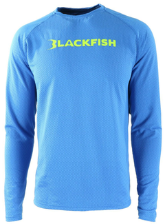 BlackFish UPF Angler Long Sleeve - Bright Blue