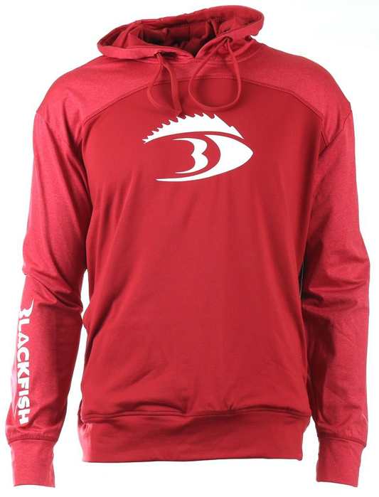 BlackFish Pursuit Performance Hoody - Red / White