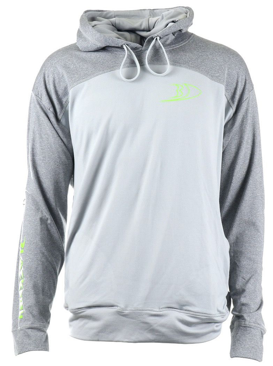 BlackFish Pursuit Performance Hoody - Grey / Acid