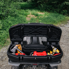 Black Boar ATV Rear Storage Box And Lounger atvstorage