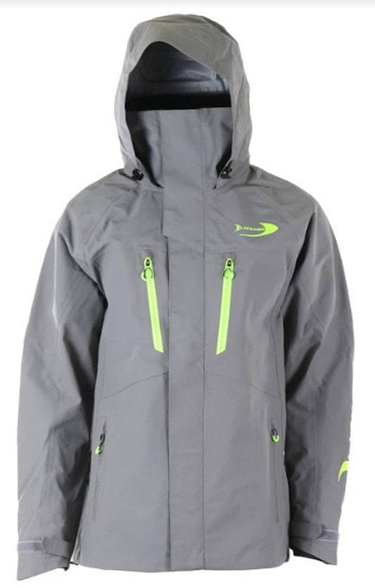 BlackFish Torrent Rain Jacket - Charcoal / Lime