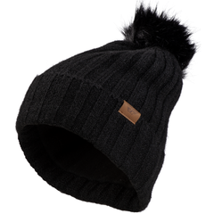 [Color:::BLACK] FLY RACING WOMEN'S SNOW POM BEANIE