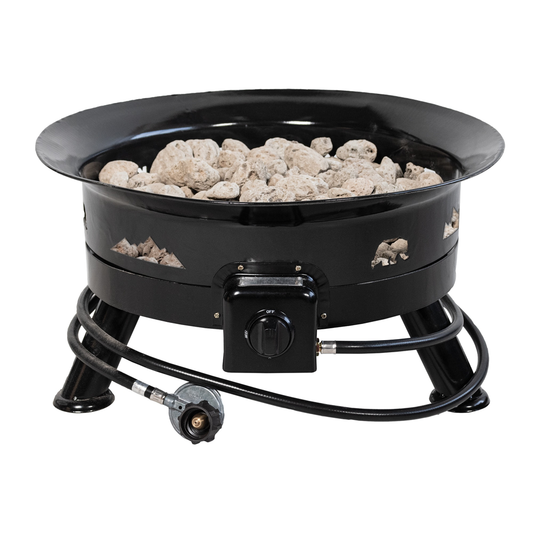 Kuma Bear Blaze Fire Bowl 24 Inch Portable Fire Pit Blaze