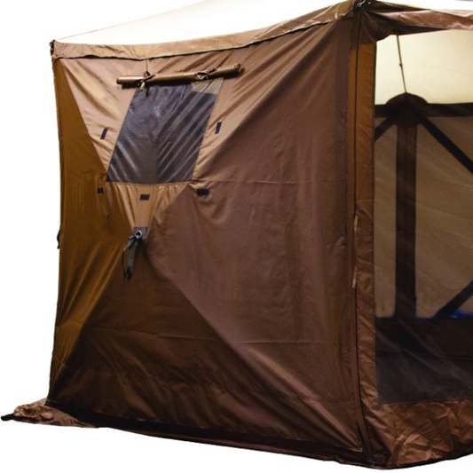 CLAM QUICK-SET BROWN WIND PANELS Brown