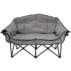 [Color:::HEATHER GREY] Kuma Bear Buddy Double Chair