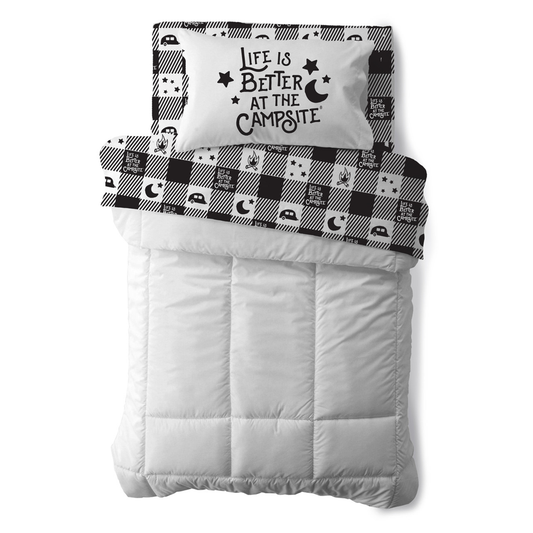 Camco Life Is Better At The Campsite Bunk Sheet Set bunksheet