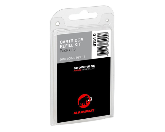Snowpulse Mammut Cartridge Refill Kit Burst Disc (Pack of 3)