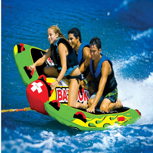 WOW Sports Big Bazooka 1-4 Person Towable Tube bz