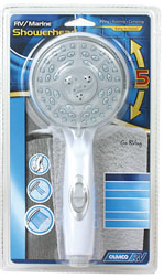 Camco RV/Marine Showerhead - WHITE W/ ON/OFF SWITCH - 43711
