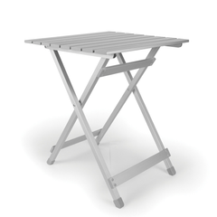 Camco Large Fold Away Aluminum Side Table alumtable