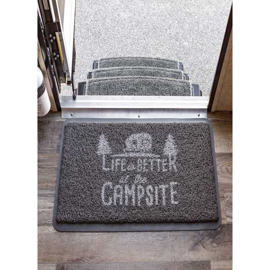 Camco Life Is Better at the Campsite Welcome Mat rvmat2