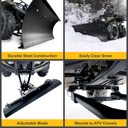 Camco Black Boar ATV Snow Plow Kit camcosnowplow