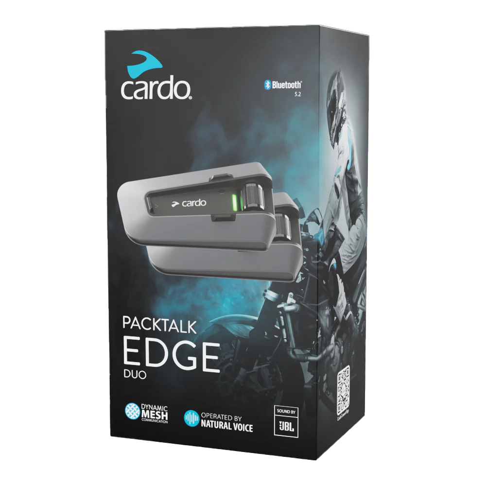 Cardo Packtalk Edge ORV Bluetooth Communication System – Up North