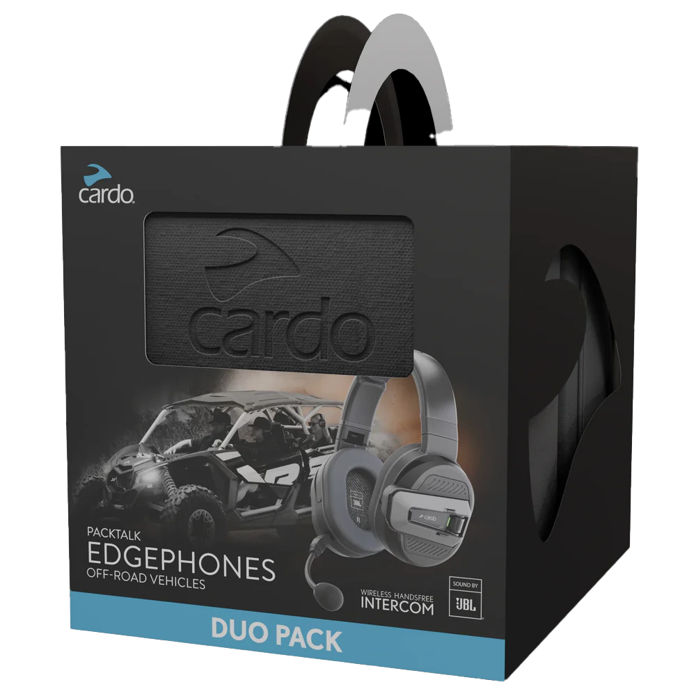 アクセサリー Cardo Packtalk Edge Duo CARDO PACKTALK EDGE DUO BLUETOOTH HEADSET