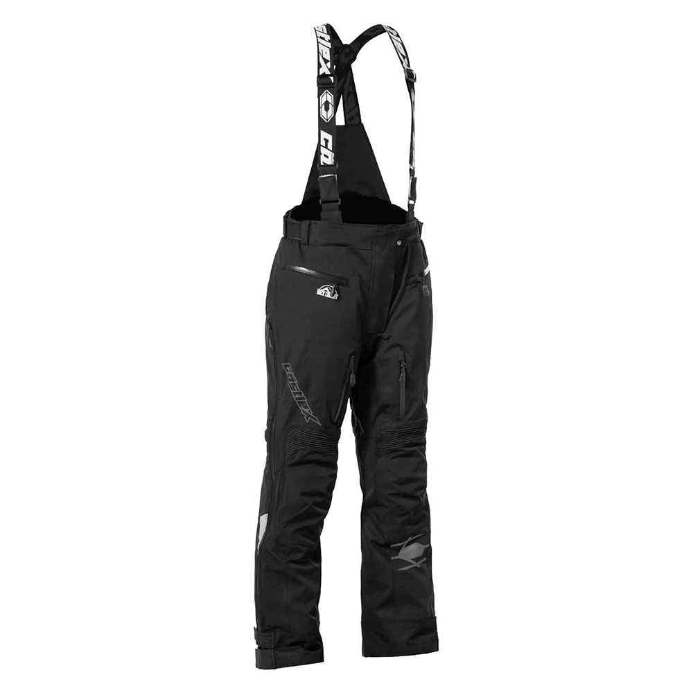 Castle X Racewear Platform 2016 Women's Snowmobile Bibs - Black, Size MD, Insulated Water-Resistant Snow Bib 10 thumbnail image
