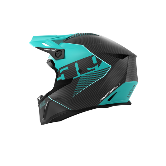 509 Altitude 2.0 Carbon Fiber 3K (ECE) Hi-Flow Helmet- Emerald (Gloss)
