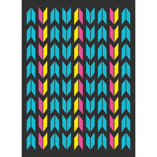  KUMA Chevron Outdoor Mat 9 ft x 9 ft