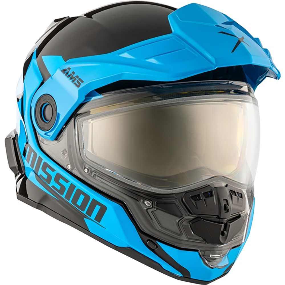 CKX Mission AMS Alaska Helmet With Dual Lens Shield – Up North Sports CKX Mission AMS Alaska Helmet With Dual Lens Shield – Up North Sports