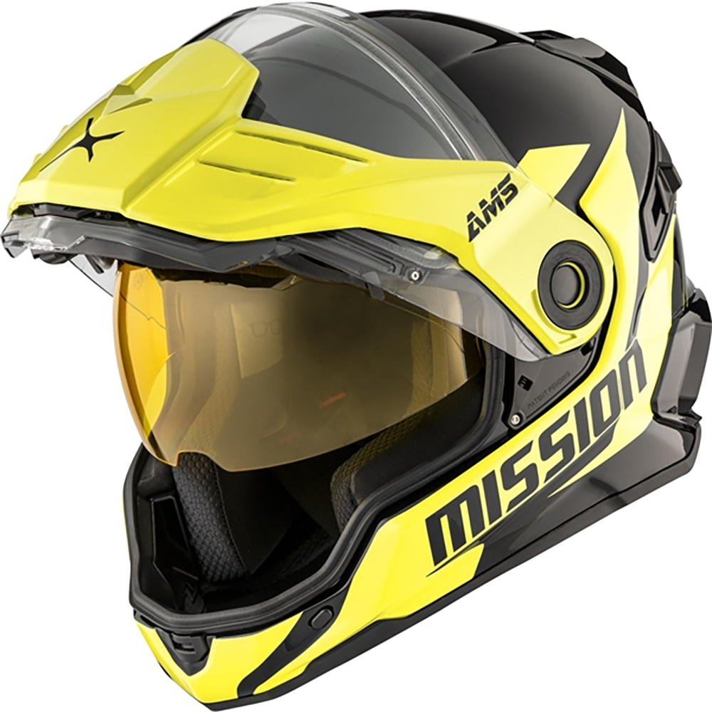 CKX Mission AMS Alaska Helmet With Dual Lens Shield – Up North Sports CKX Mission AMS Alaska Helmet With Dual Lens Shield – Up North Sports