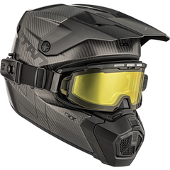 CKX Titan AMS Carbon Helmet - APEX Magnetic Electric Double Lens Goggle Titan AMS