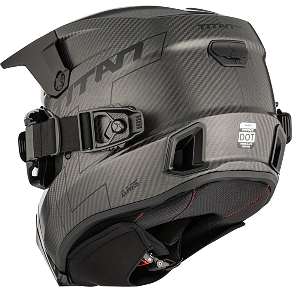 Titan AMS EDL Carbon Helmet Matte Carbon / 2XL