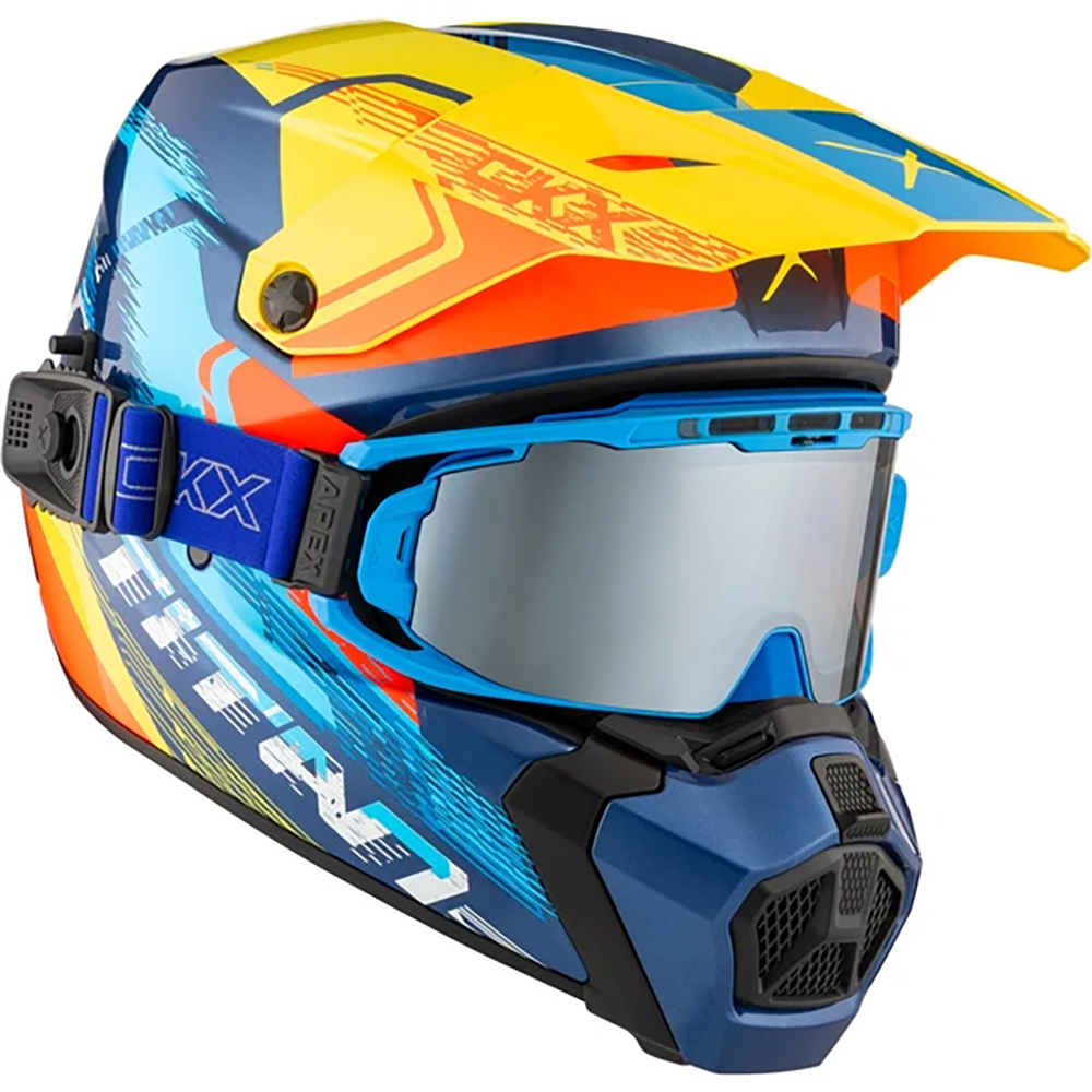 CKX Titan AMS Concordia Helmet With Apex Goggle – Up North Sports CKX Titan AMS Concordia Helmet With Apex Goggle – Up North Sports