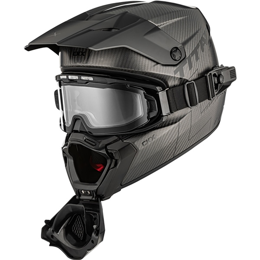 CKX Titan Pro AMS Solid  Helmet with Apex Goggle Pro