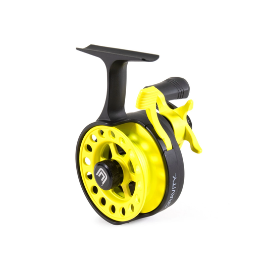 Clam Gravity Reel - Acid - Left Hand