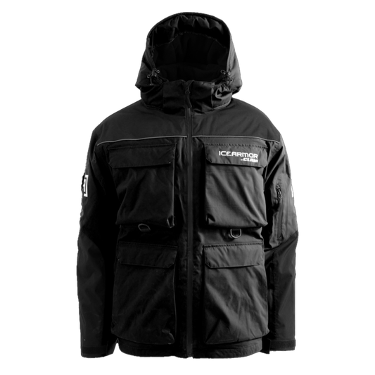 Ice Armor Rise V3 Float Parka - Black Front Black