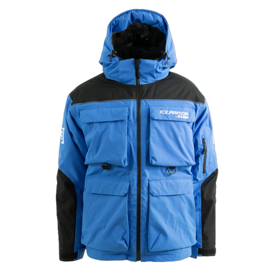 Ice Armor Rise V3 Float Parka - Blue Blue Front
