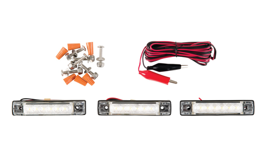 Clam Sled Lights - 3pk
