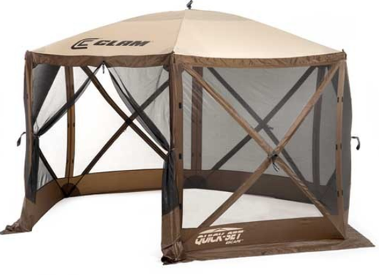 CLAM ESCAPE SCREEN SHELTER - Brown/Tan