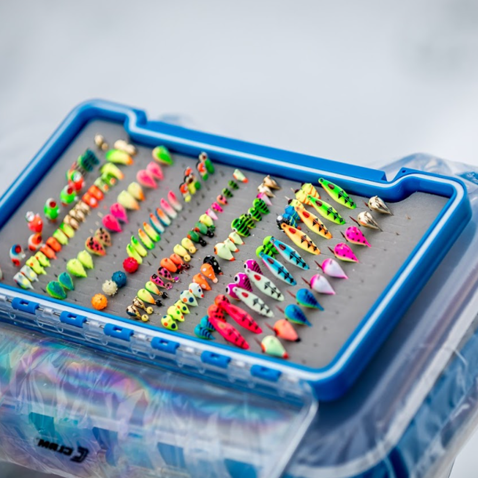 Clam Super Slim Jig Box - Large – Up North Sports Clam Super Slim Jig Box - Large – Up North Sports