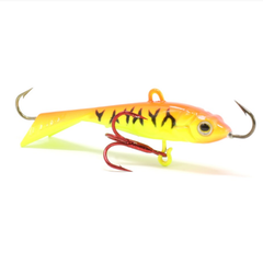 [Color:::Glow-Orange Tiger] Clam Tikka Mino Size 12 - 3/16oz