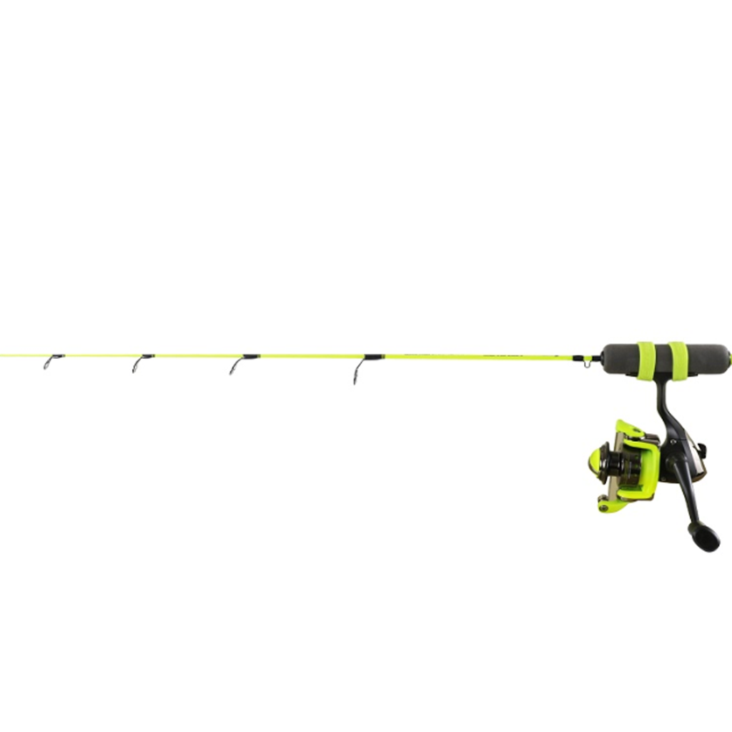clam voltage spinning ice combo Featuring a 6+1 ball secures Thomas Lures Colorado Spoon Colour:Killer Copper
