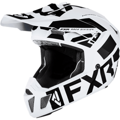 [Color:::White / Black] FXR Clutch Evo LE Helmet