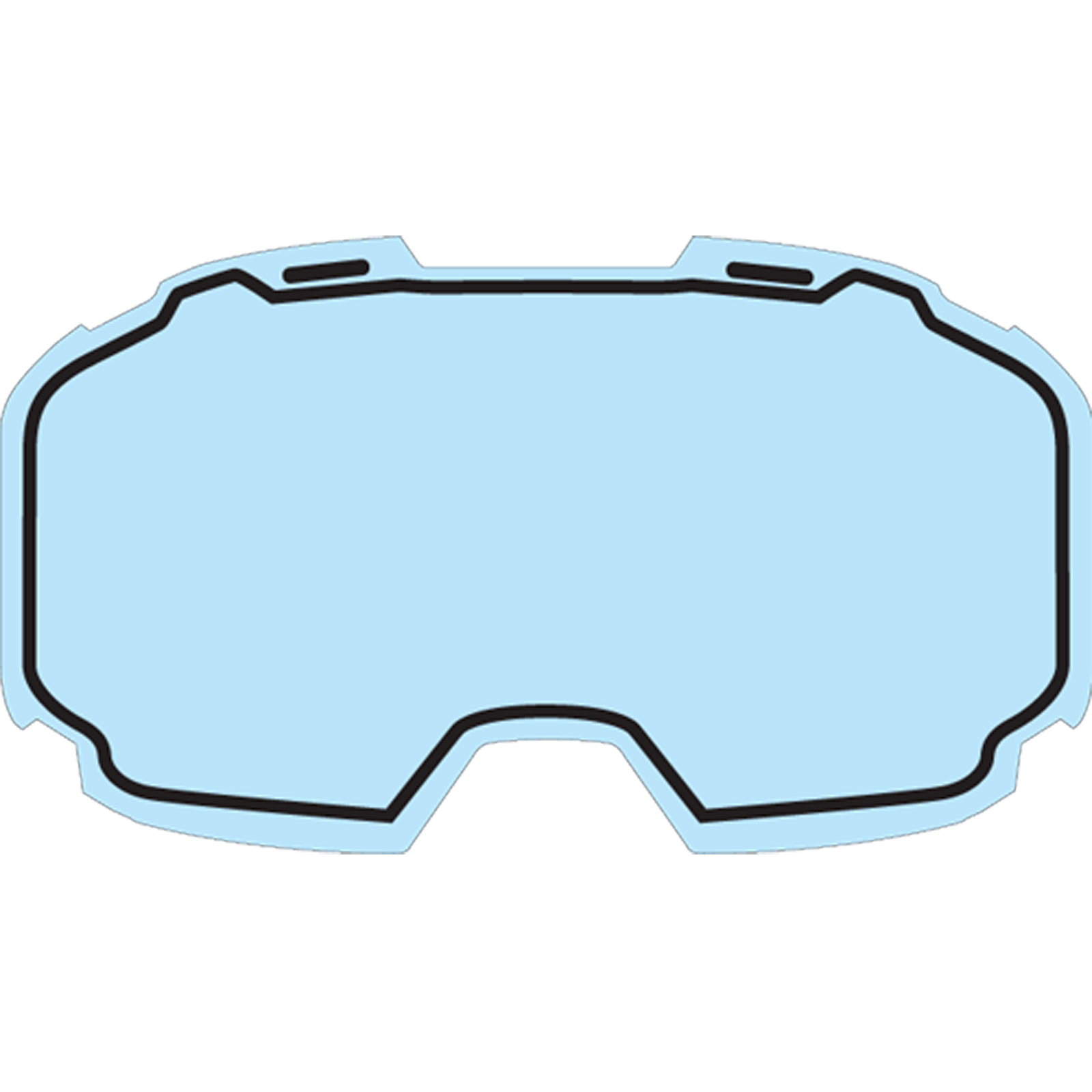 fxr combat goggles FXR Combat Dual Lens Clear W/Post