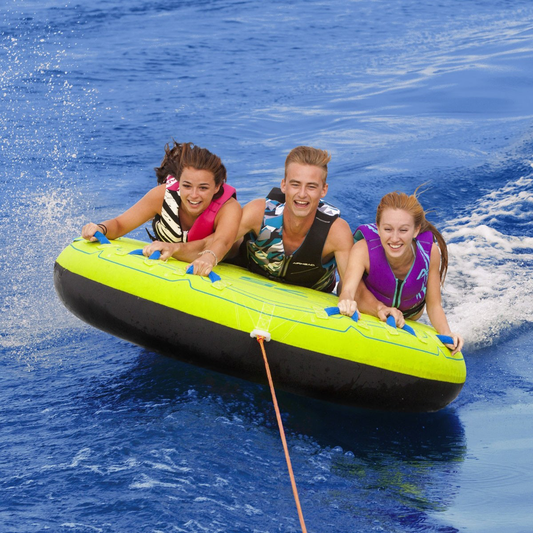 Airhead AHCS-75 Comfort Shell Inflatable Triple Rider Towable - 75"