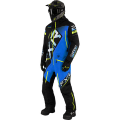 [Color:::Black-Blue-Hi Vis] FXR CX F.A.S.T. Insulated Monosuit