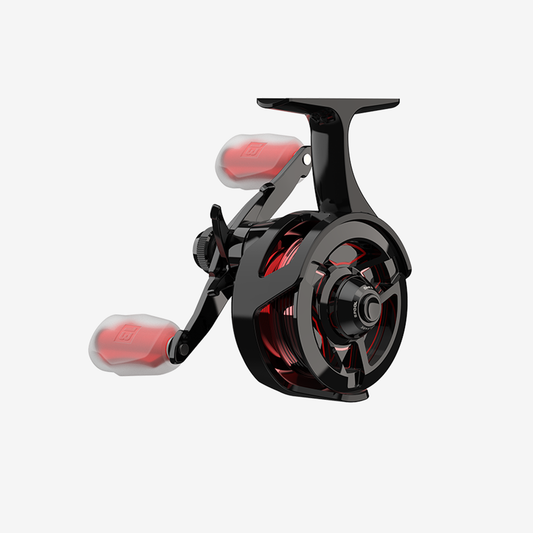 13 Fishing Decent Aluminium - Inline Ice Fishing Reel - 2.7:1 Gear Ratio Reel