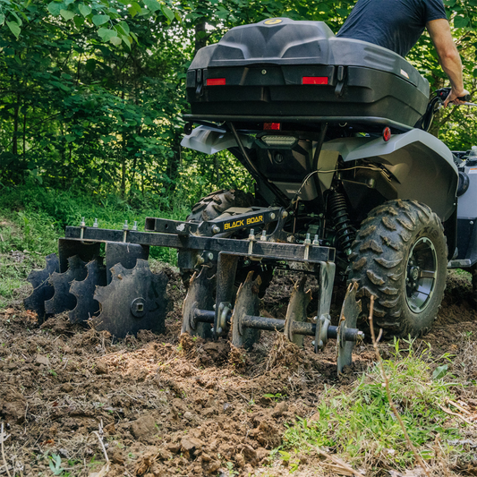 Camco Black Boar ATV Disc Harrow Implement disccamco