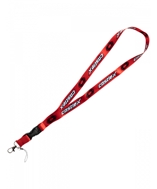 Castle X Lanyard Red