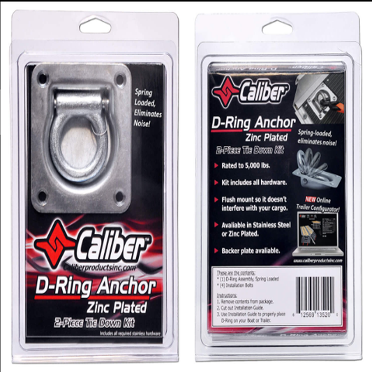 Caliber D-Ring Anchor Tie Down Kit dring