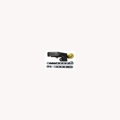 Drotto XD375B Catch-N-Release Boat Latch with Bow Roller - Black