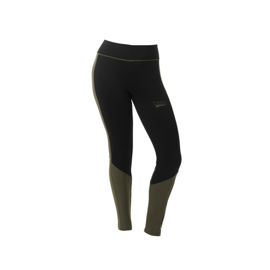 DSG Women's D-Tech Base Layer Pant 2.0 Black-Olive