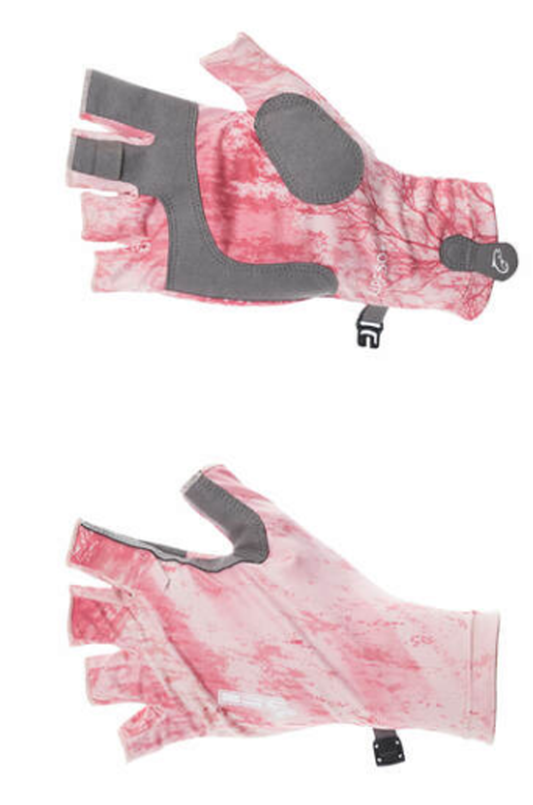 DSG Katrina Fishing Gloves - Realtree/Salmon Realtree Salmon
