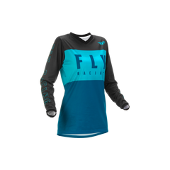 [Color:::Aqua-Dark Teal-Black] Fly Women's F-16 Jersey