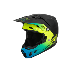 [Color:::Black-Blue-Hi Vis] Fly Formula CC Centrum Helmet