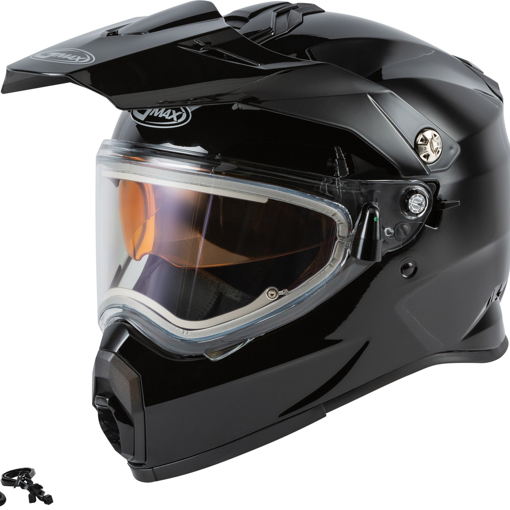 gmax motorcycle helmets shield AT-21S Adventure Dual Sport Helmet w/ Electric VMC Drop Dead Weighted a quick release buckle Circumference:64 cm ice rod and reel combo
